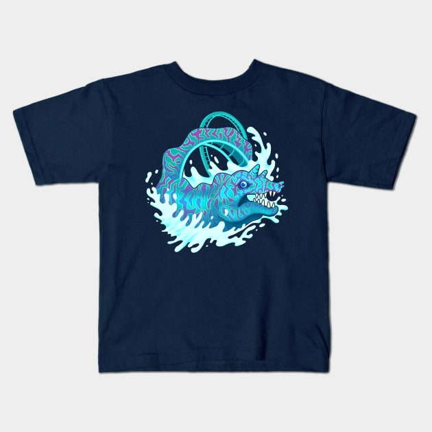 Kraken Kids T-Shirt by JFells